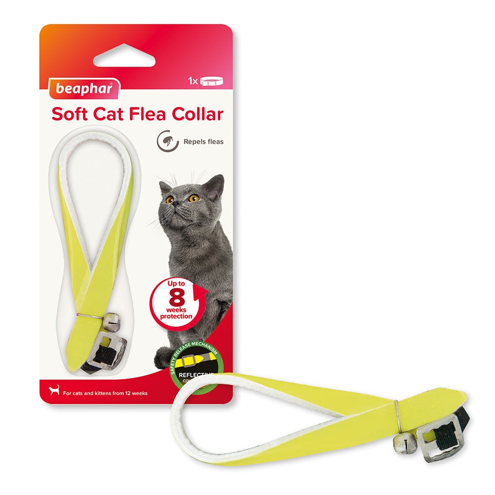 Beaphar Reflective Soft Cat Flea Collar image 2